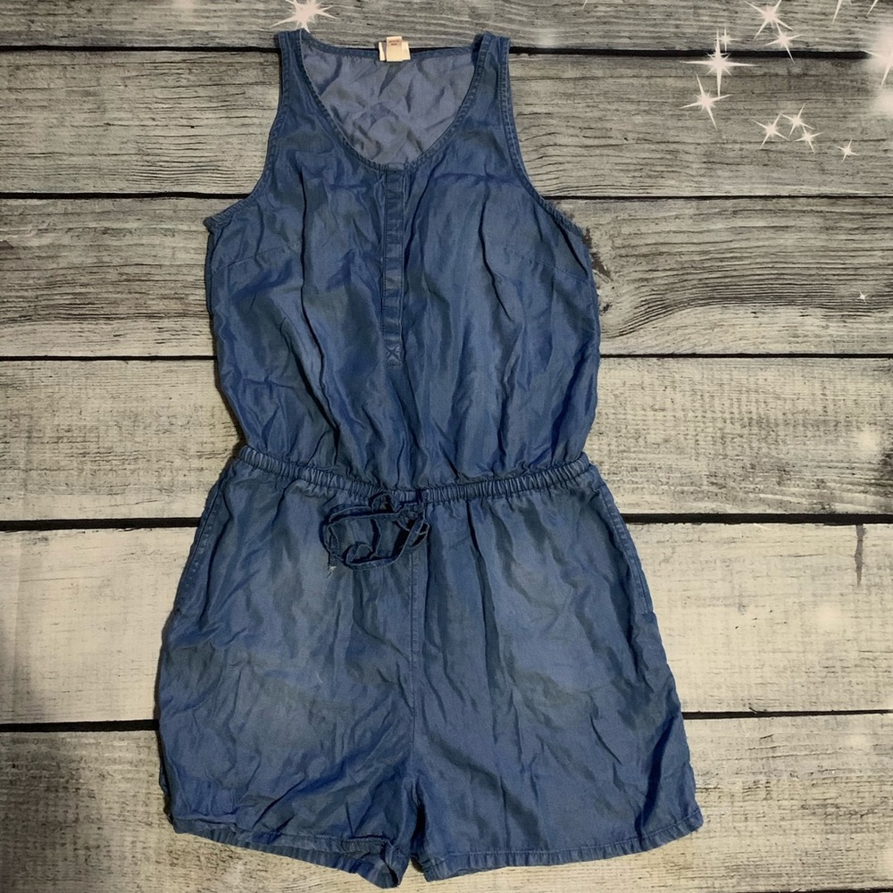 Merona Romper Light Denim